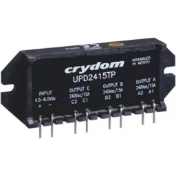 SENSATA/CRYDOM Solid State Relay 15 A RMS Load PCB Mount 280 V 8 DC Control, UPD2415TP-10-picture-21