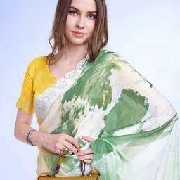 all about you Tie and Dye Printed Beads and Stones Saree-picture-21