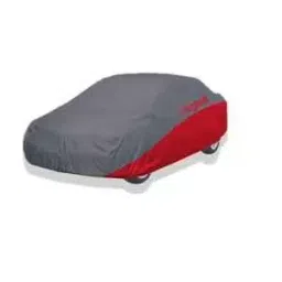 Elegant Grey & Red Water Resistant Car Body Cover for Ford Aspire image 3