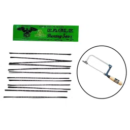 Johnson Tools 6/0 Piercing Saw Blades for Jeweler's Fix and Adjustable Hand Saw Frames (Pack of 120) image 4
