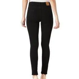 Miss Chase Black Cotton Skinny Fit Jeans image 2