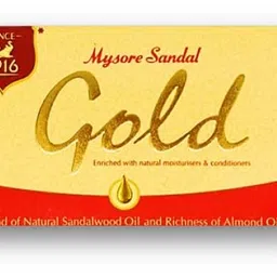 Mysore Sandal Gold Soap 125g (pack of 3) Unique| image 1