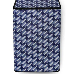 The Furnishing Tree Blue PVC Washing Machine Covers-picture-16