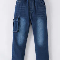 Mark & Mia Full Length Washed Denim Jeans - Blue-picture-14