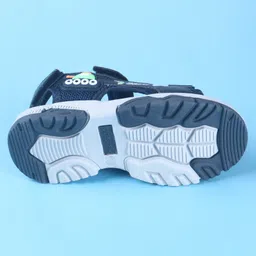 Cute Walk by Babyhug Sandals With Velcro Closure - Navy Blue image 5