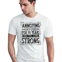 Seekbuylove Men Regular Fit Typography Printed Round Neck Bio Finish Cotton T-shirt-image-54