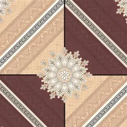 CHHAVI INDIA Yellow & Brown Geometric Microfiber 210 TC King Bedsheet With 2 Pillow Covers image 4