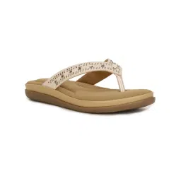 Bata Comfit Beige Women Slip-On Sandals-image-29