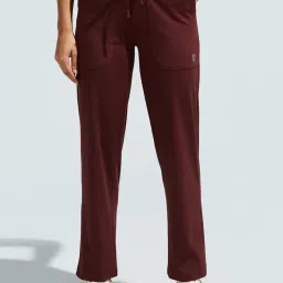 DOMIN8 Women Brown Functional Multi-Pocket Super Stretchable Wrinkle Resistant Trackpant-image-31
