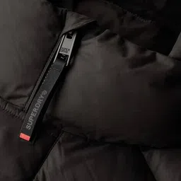 superdry Hooded Microfibre Sport Puffer Jacket image 4