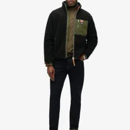 superdry Men Vintage Retro Regular Fit Zip-Front Sweatshirt image 4