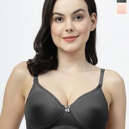 SHYAM SONS FLAIR Pack Of 2 Women Femina Full Coverage T-shirt Bra-image-78