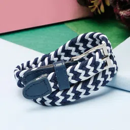 Stoln Girls Braided Stretchable Reversible Belt-image-25