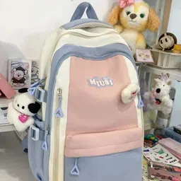 WALSON Women Colourblocked School Backpack-30L-image-20