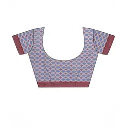 Libas Floral Saree With Blouse Piece image 3