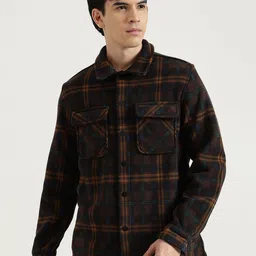 United Colors of Benetton Men Tartan Checks Checked Casual Shirt-picture-14