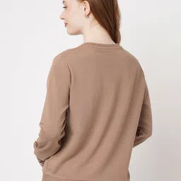 Kraus Jeans Women Alphanumeric Printed Sweatshirt image 4