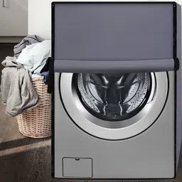 The Furnishing Tree Washing Machine Cover Grey Compatible for Samsung 7 Kg Fully-Automatic Front Lo image 5