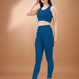 poojaran Solid Women Track Suit image 4