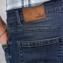 WROGN Men Mid Rise Light Fade Jeans image 4