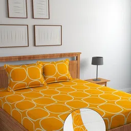 WELLNEST Microfiber Fitted King Bedsheets-picture-20