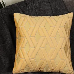 TANLOOMS Yellow Velvet Square Cushion Covers-image-76