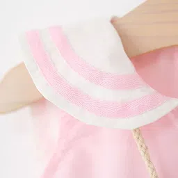 LULU & SKY Peter Pan Collar Fit & Flare Dress image 4