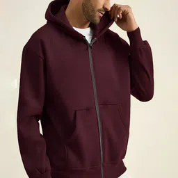 Mast & Harbour Men Hooded Sweatshirt image 2