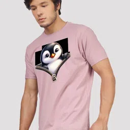 Greylongg Graphic Printed Round Neck T-shirt image 2