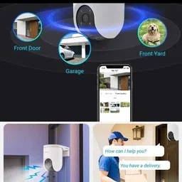 EZVIZ Cs - H 8C (3MP,POE) PAN & TILT POE WIRED PAN & TILT 512 GB SUPPORTED Security Camera image 3