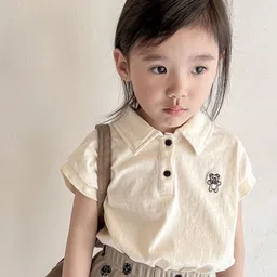 LULU & SKY Girls Polo Collar Extended Sleeves T-shirt-picture-22