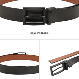 United Colors of Benetton Men Leather Reversible Belt image 3
