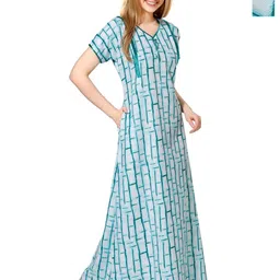 Piu Printed Maxi Nightdress-picture-33