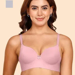 DressBerry Pack Of 2 Polyamide Push-Up Maximiser Bra-picture-38