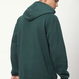 R&B Men Typography Printed Hooded Long Sleeves Sweatshirt image 2