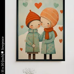 SOWPEACE Red & Green 1 Piece Canvas Other Wall Paintings-picture-27