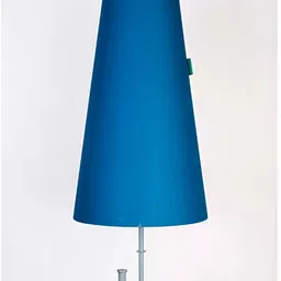 FREEDOM TREE Blue Metal Tall Taper Floor Lamps-picture-12