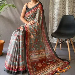 Tasarika Women Ethnic Motifs Chanderi Saree image 3