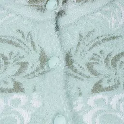 Chatanya Women Floral Self Design Round Neck Long Sleeves cardigan Sweaters image 4