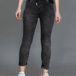 COUTUME COLLECTIONS Women Regular Fit Mid-Rise Light Fade Stretchable Jeans-picture-16