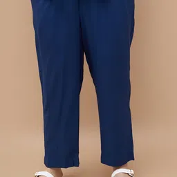 Nexus by Lifestyle Women Plus Size Mid-Rise Regular Fit Trousers-picture-35