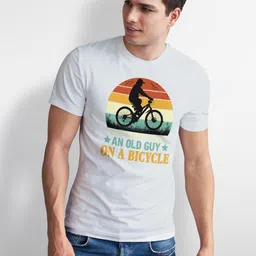 Seekbuylove Men Bio Finish Graphic Printed Pure Cotton T-shirt image 5