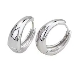 shobhram Unisex Silver Earrings-picture-30