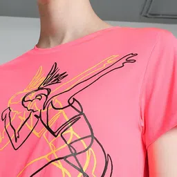 Puma Active Graphic Women's Training Tee image 2