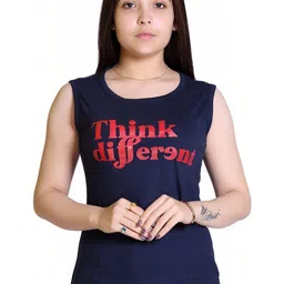 Infernium Women Typography 2 Printed T-shirt image 4