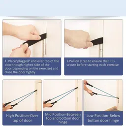 STRAUSS Double Resistance Tube With Handles & Door Knob image 4