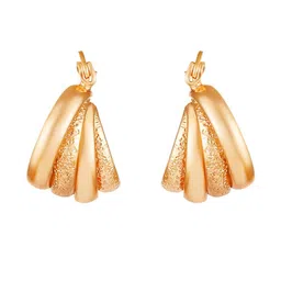 Luv Fashion Women Gold Earrings image 2