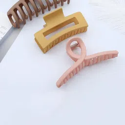 SHREEWATCHES Women Set of 3 Plastic Claw Clip-picture-33