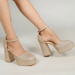 Flat n Heels Block Sandals image 2