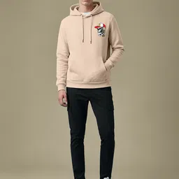 BENNY BROOKS Men Printed Hooded Sweatshirt image 4